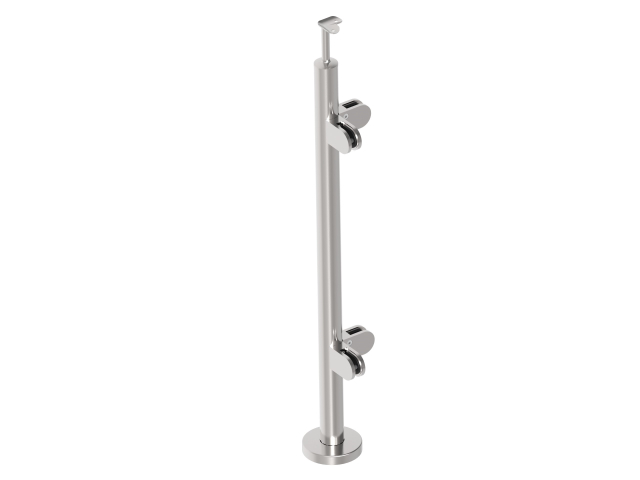 Stainless steel pole, VK-straight AISI304, D42,4/4